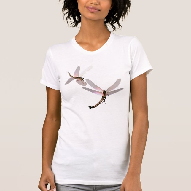 DANKENDE DRAGONFLIEN T-Shirt (Vorderseite)