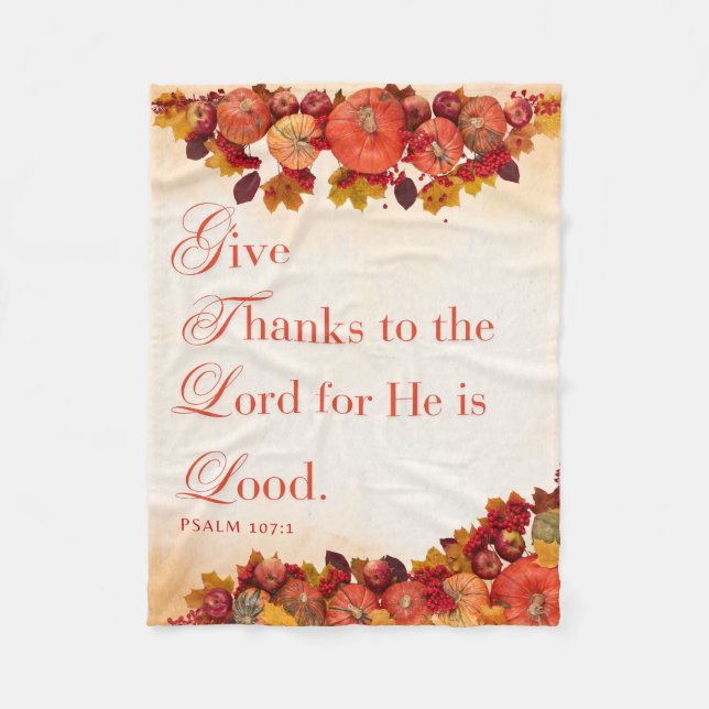 Dankenskollektion Fleecedecke (Vorderseite)