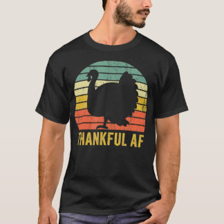 Dankenswerter AF Funny Erntedank Türkei Trot Vinta T-Shirt