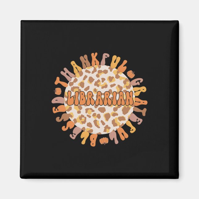 Dankenswerter Bibliotheksmitarbeiter für bibliogra Magnet (Vorne)