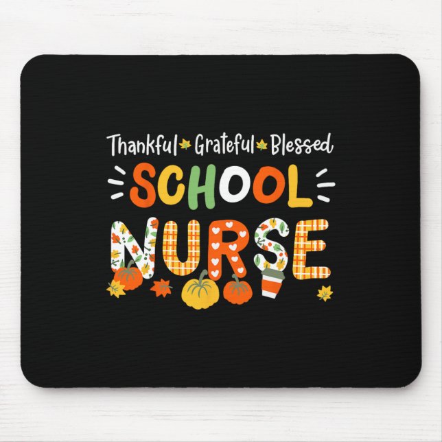 Dankenswerter Erntedank für die gesegnete Schulkra Mousepad (Vorne)
