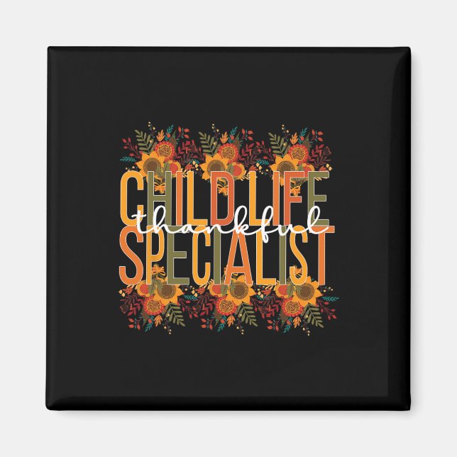 Dankenswerter Erntedank für Kinderleben Magnet (Vorne)