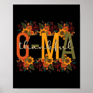 Dankenswerter G-ma Oma Erntedank G-ma Grandm Poster