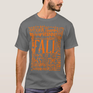 Dankenswerter gesegneter Herbstleaves Fall Vibes S T-Shirt