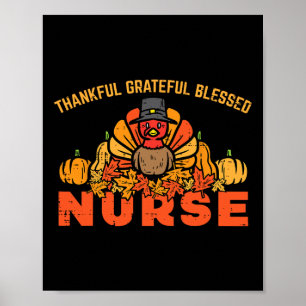 Dankenswerter, gesegneter türkischer Krankenschwes Poster