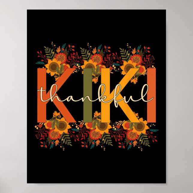 Dankenswerter Kiki Großmutter-Erntedank Kiki Grand Poster (Vorne)