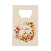 Dankenswerter Kürbis und Blume im Herbst