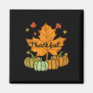 Dankenswerter Leaf Pumpkin Niedlicher Erntedank Fa Magnet
