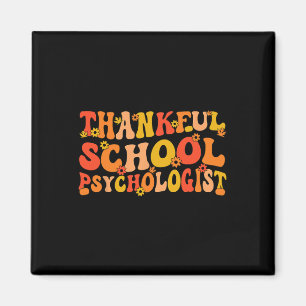 Dankenswerter Psych Erntedank School Psycholo Magnet