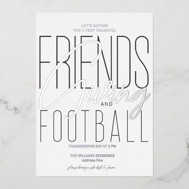 Dankenswertes Erntedank-Party für Freundschaften Folieneinladung (Vorderseite)