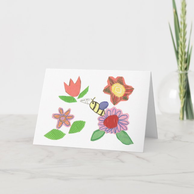 Dankes- Karte Karatekat-Grafiken (Vorderseite)