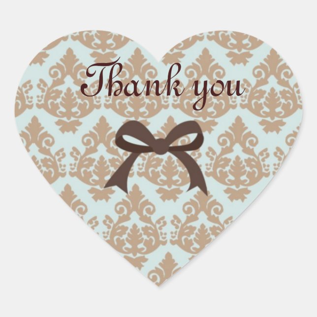 Dankeschön an Aufkleber (Vorderseite)