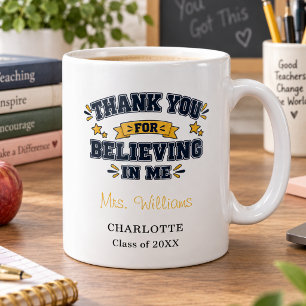 Dankeschön an den Lehrer Kaffeetasse