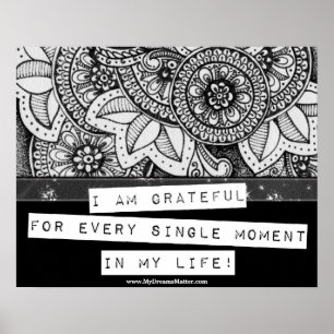 Dankeschön an die Erleuchtung Poster