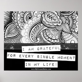 Dankeschön an die Erleuchtung Poster