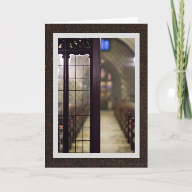 Dankeschön an die Minister Dankeskarte (Vorderseite)