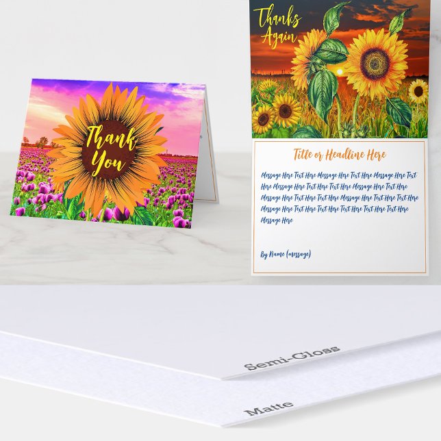 Dankeschön an Groovy Sunflower Dankeskarte (Sunflower Thank You Card
Groovy Thank You Card
Thanks Message Card
Sunny Thank You Card
Floral )