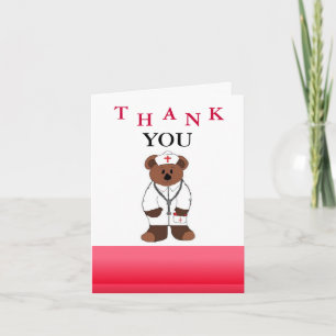 Dankeschön an Krankenschwester Dankeskarte