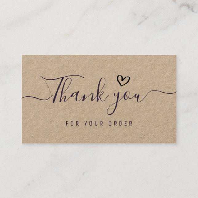 Dankeschön an Skript Krafteinsatz Visitenkarte (Vorderseite)