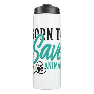 Dankeschön an Tierärzte und Veterinärtechniker Thermosbecher