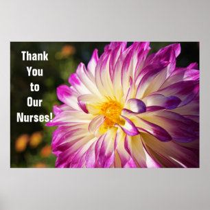 Dankeschön an unsere Krankenschwestern Poster Nurs