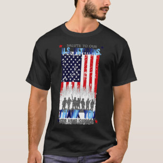 Dankeschön an unsere Veteranen für Ihren Service T-Shirt