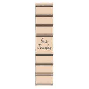 Dankeschön Blush Table Runner Kurzer Tischläufer