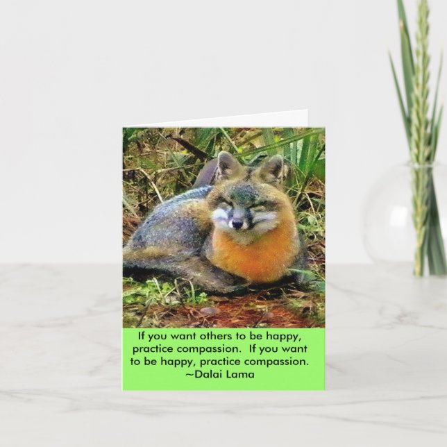 Dankeschön Dankeskarte (Vorderseite)