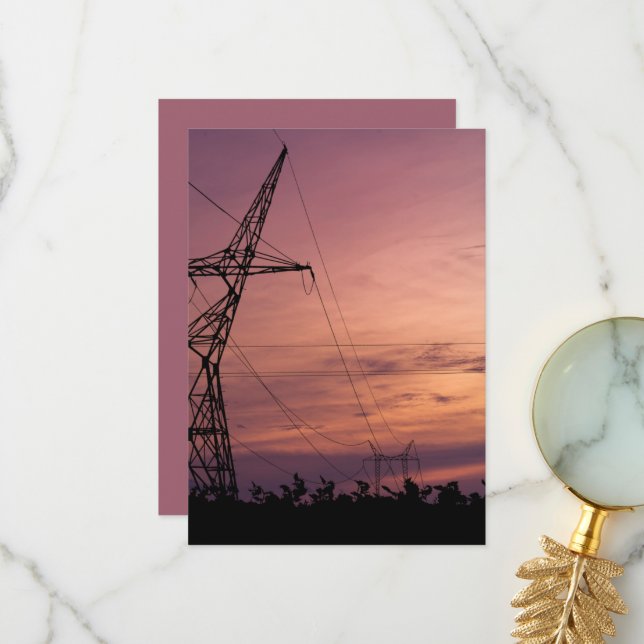 Dankeschön der Lehrer an die Schüler Dankeskarte (Vorderseite/Rückseite Beispiel)