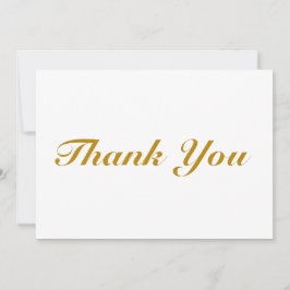 Dankeschön Drehbuch dunkelgoldfarbene elegante Not