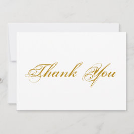 Dankeschön Drehbuch dunkelgoldfarbene elegante Not