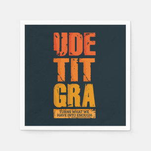 Dankeschön-Erntedank Serviette