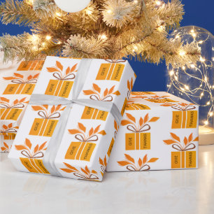 Dankeschön Erntedank Wrapping Paper Geschenkpapier