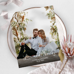 Dankeschön-Foto-Budget-Hochzeit-Dankeskarten