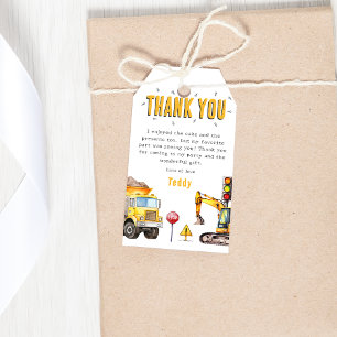 Dankeschön-Foto-Geburtstagsfeier für Kinder-Konstr Geschenkanhänger