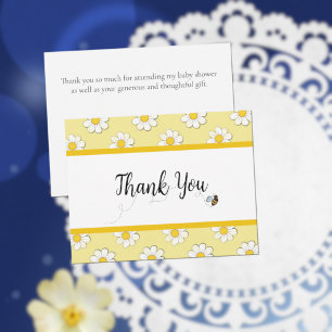 Dankeschön für Baby Shower an die werdende Mutter Dankeskarte