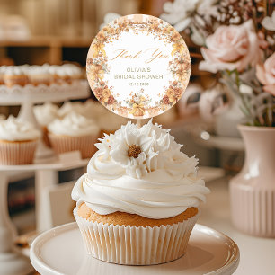 Dankeschön für Brautparty 'Verliebe dich' Runder Aufkleber