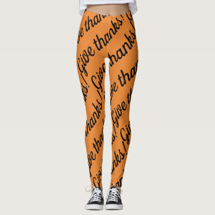 Dankeschön für den Erntedank der Stille Leggings