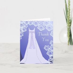 Dankeschön für die Brautparty Dankeskarte