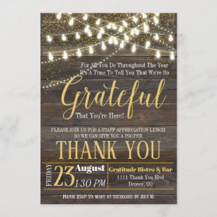 Dankeschön für die Einladung