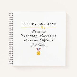 Dankeschön für die Wertschätzung der Executive Ass Notizbuch