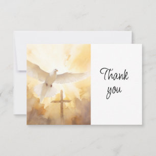 Dankeschön für freiwillige Helfer bei der Jesus-Ve Dankeskarte