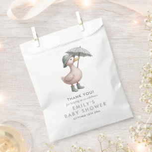 Dankeschön für Gäste der Babyparty 'Kleines Entlei Geschenktütchen