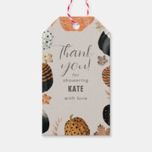 Dankeschön für herbstlich bemalte Kürbisse zur Bra