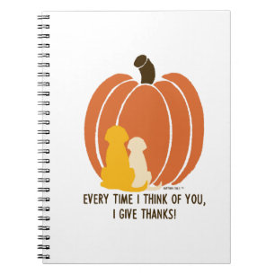 Dankeschön für Kinder oder Hundeliebhaber Notizblock