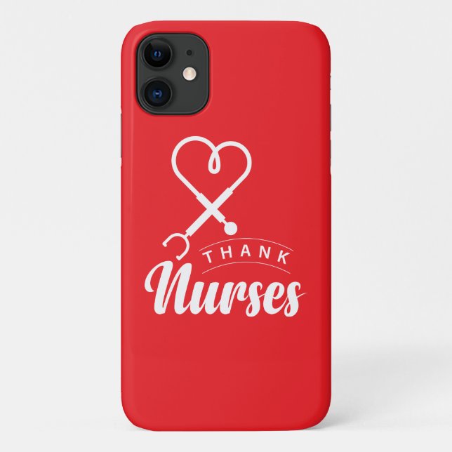 Dankeschön für Krankenschwestern Case-Mate iPhone Hülle (Rückseite)