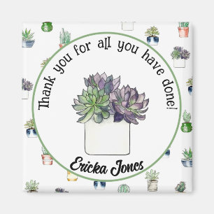 Dankeschön für Lehrerin Magnet