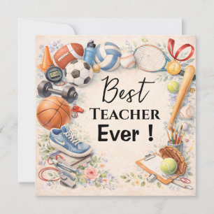 Dankeschön‑Geschenk für den Sportlehrer zum Schulj