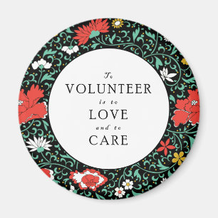 Dankeschön-Geschenk für Freiwillige Magnet