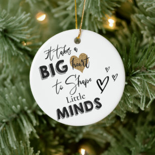 Dankeschön-Geschenk für Lehrer zur Würdigung der B Keramik Ornament